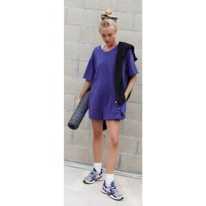 NWT‎ FP Movement Hot Shot Tee Romper Size Large amethyst
